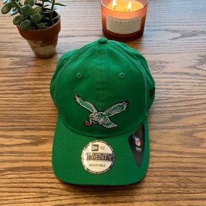 Eagles new era unisex adjustable hat Kelly green
